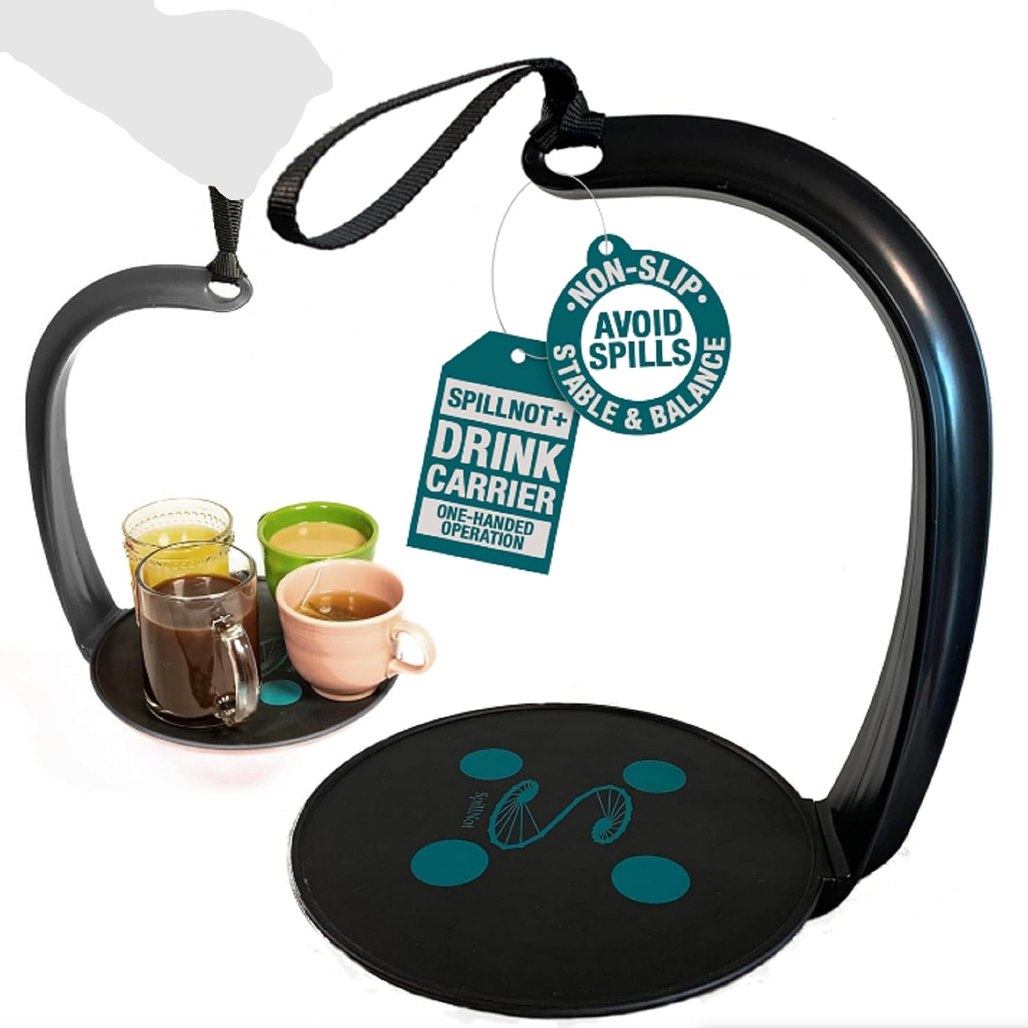SpillNot Plus Four-Cup Carrier