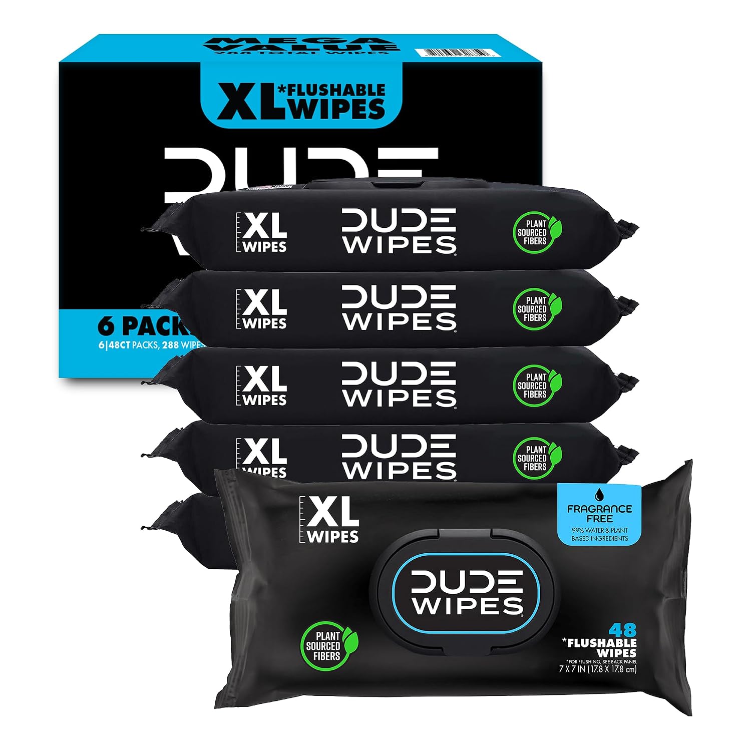 DUDE Wipes — Fragrance Free and More